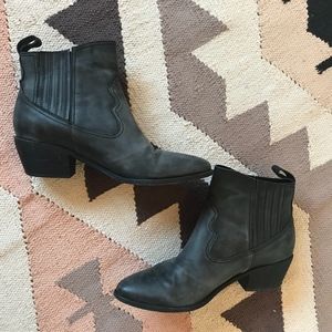 Joie Leather Booties in Size 38 1/2